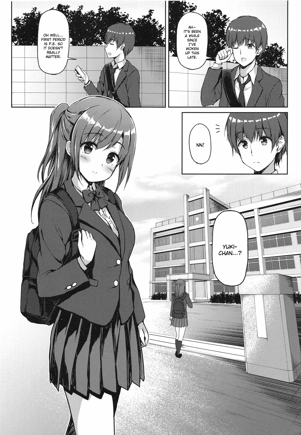 Hentai Manga Comic-The Morning I Skipped School...-Read-3